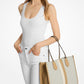 Heidi Large Stripe Signature Logo Tote Bag