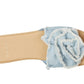 Flourish Denim Flat Sandal