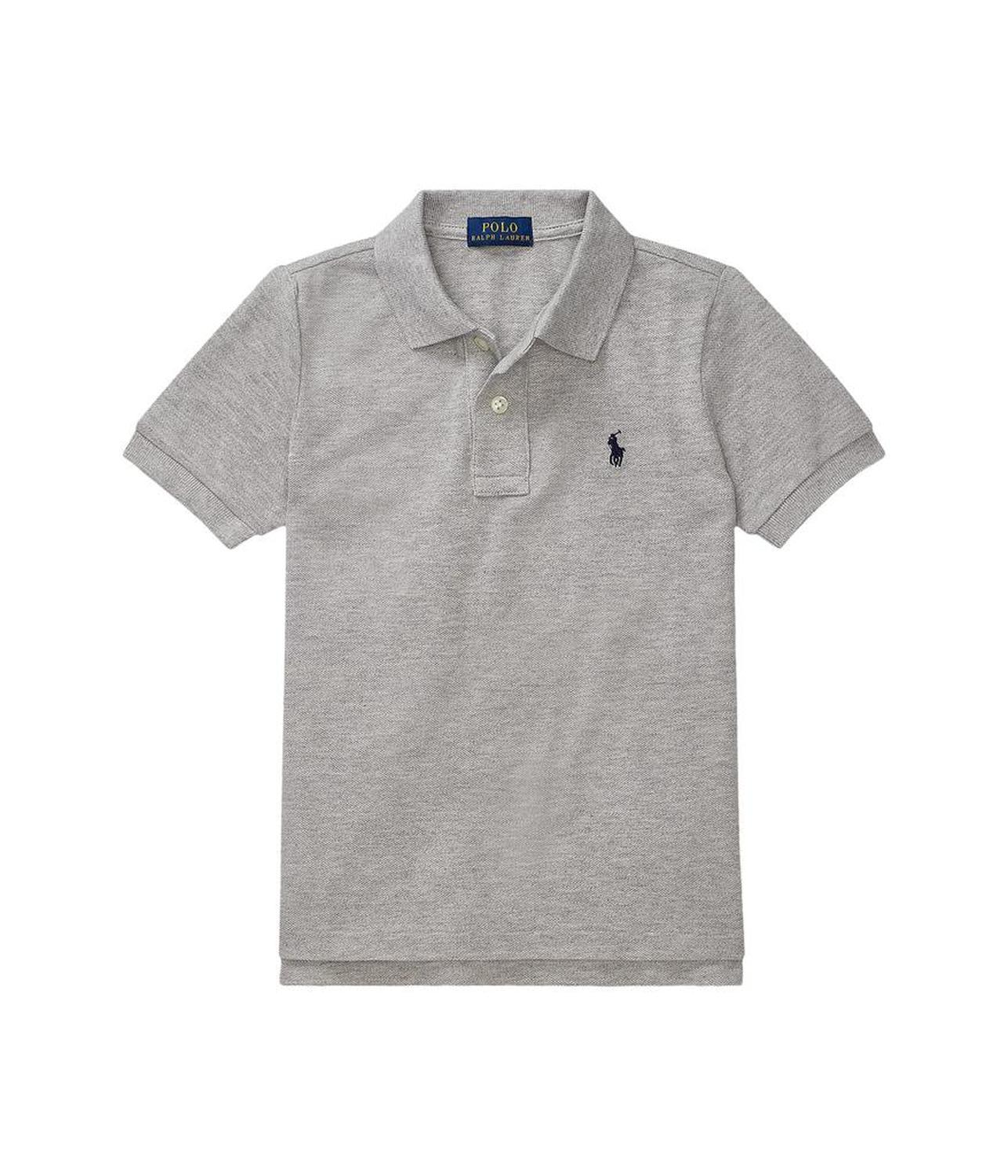 Cotton Mesh Polo Shirt (Big Kids)