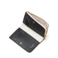 Ava Colorblocked Pebbled Leather Zip Bifold Wallet