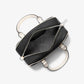 Thompson Extra-Small Two-Tone Pebbled Leather Convertible Crossbody Bag