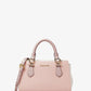 Marilyn Small Color-Block Saffiano Leather Messenger Bag