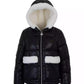 Big Girls Faux Fur Pocket Puffer Jacket