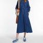 Weekend Yemen Denim Shirt Dress In Navy Medium