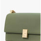 Women's Deco Pebbled Mini Flap Chain Crossbody Bag
