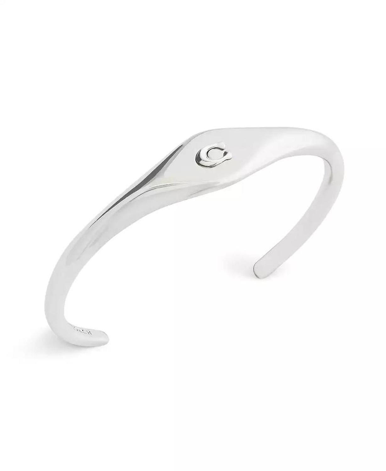 Signature Signet Cuff Bracelet