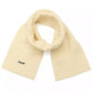 Women's Embroidered Cable-Knit Muffler Scarf