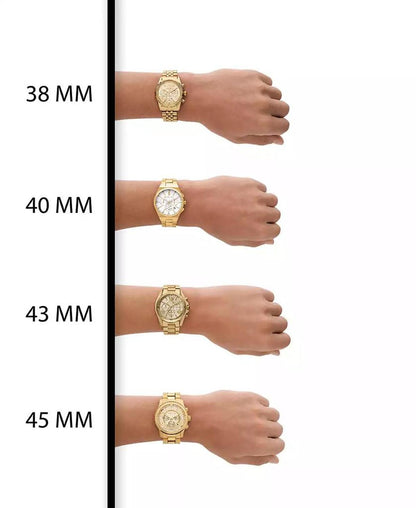 Men's Blake Multifunction Luggage Leather Watch, 42mm