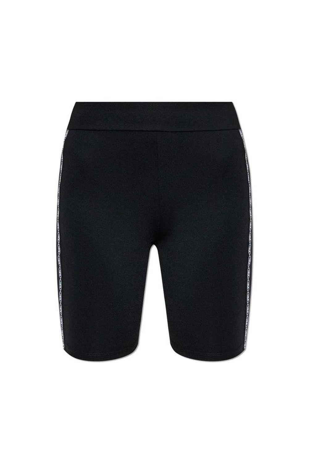 Michael Michael Kors Logo Tape Stretch Biker Shorts