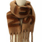 Shadow M Kors Logo Wrap Scarf