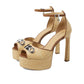 Martina Peep Toe Pump