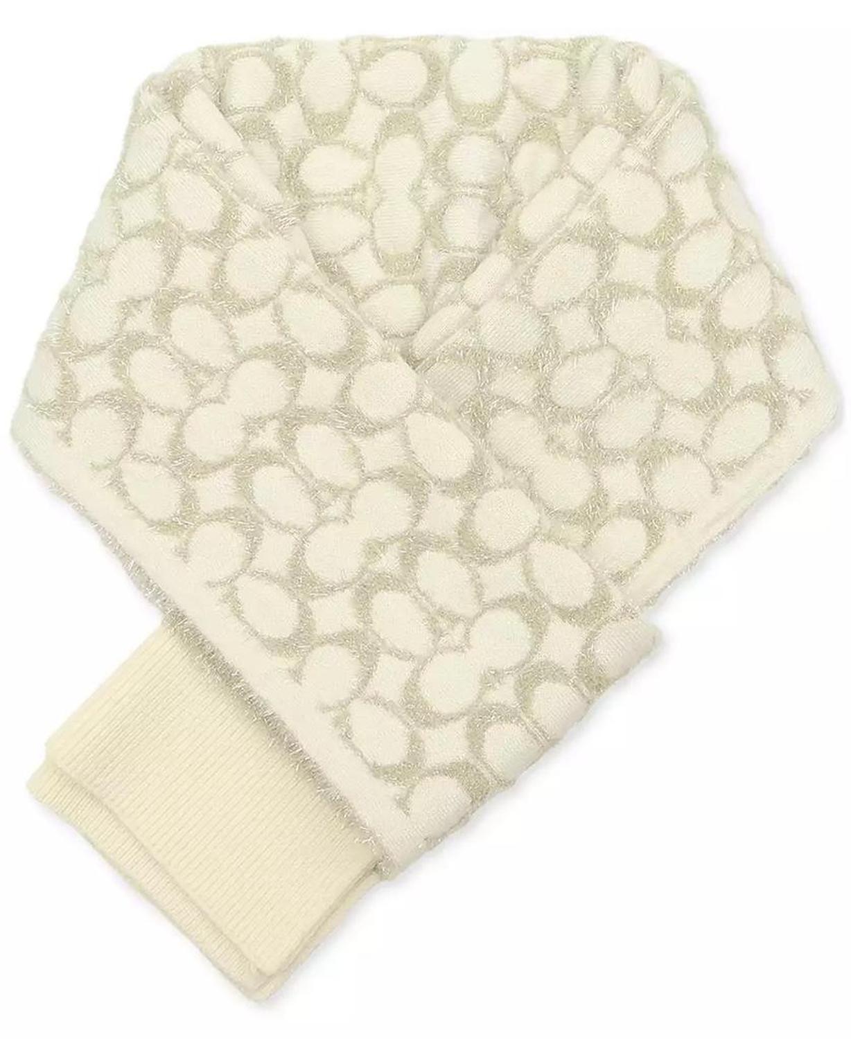 Women's Signature C Metallic Muffler Scarf