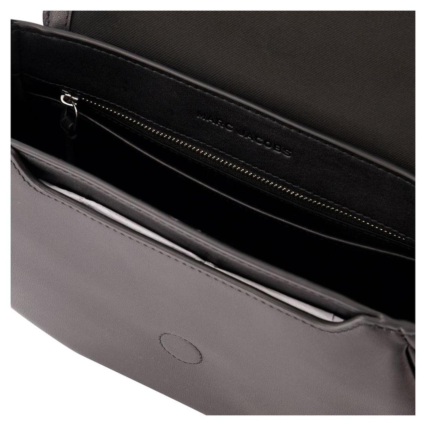 Saddle Large Crossbody - Marc Jacobs - Leather - Black