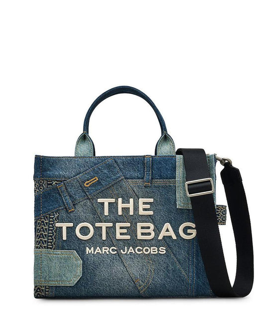 The Deconstructed Denim Medium Tote Bag