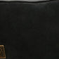 Marc Jacobs Black Suede And Leather Squeeze Crossbody Bag