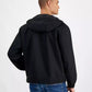 Men's Slim-Fit Lightweight Hooded Water-Repellent Windbreaker Jacket