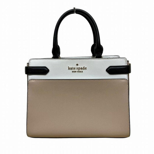 Leather Handbag Shoulder Bag (Pre-Owned)