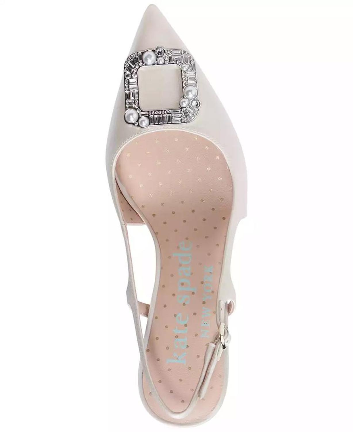 Women's Buckle Up Slingback Dress Pumps