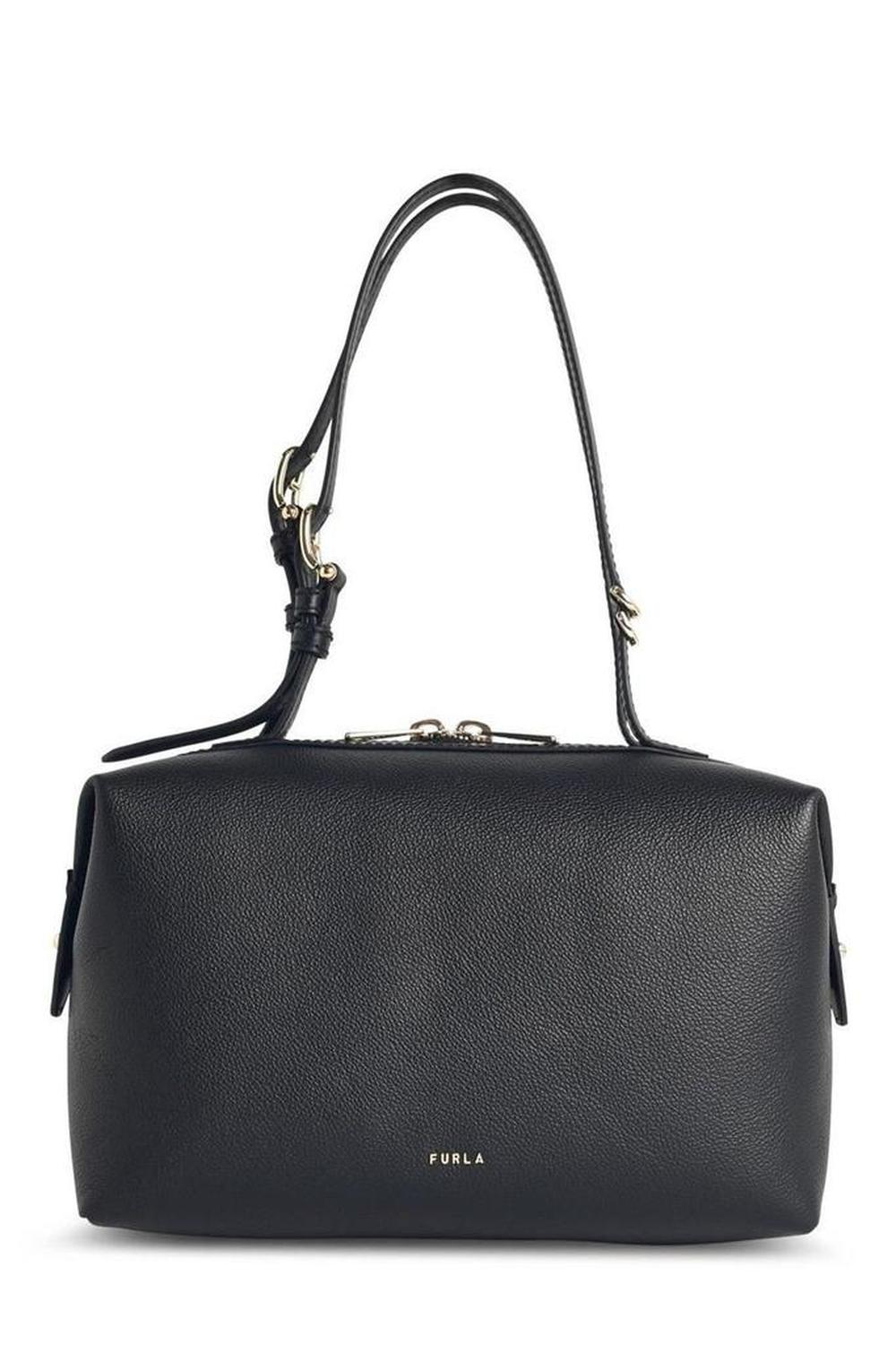 Furla Logo Detail Top Handle Bag