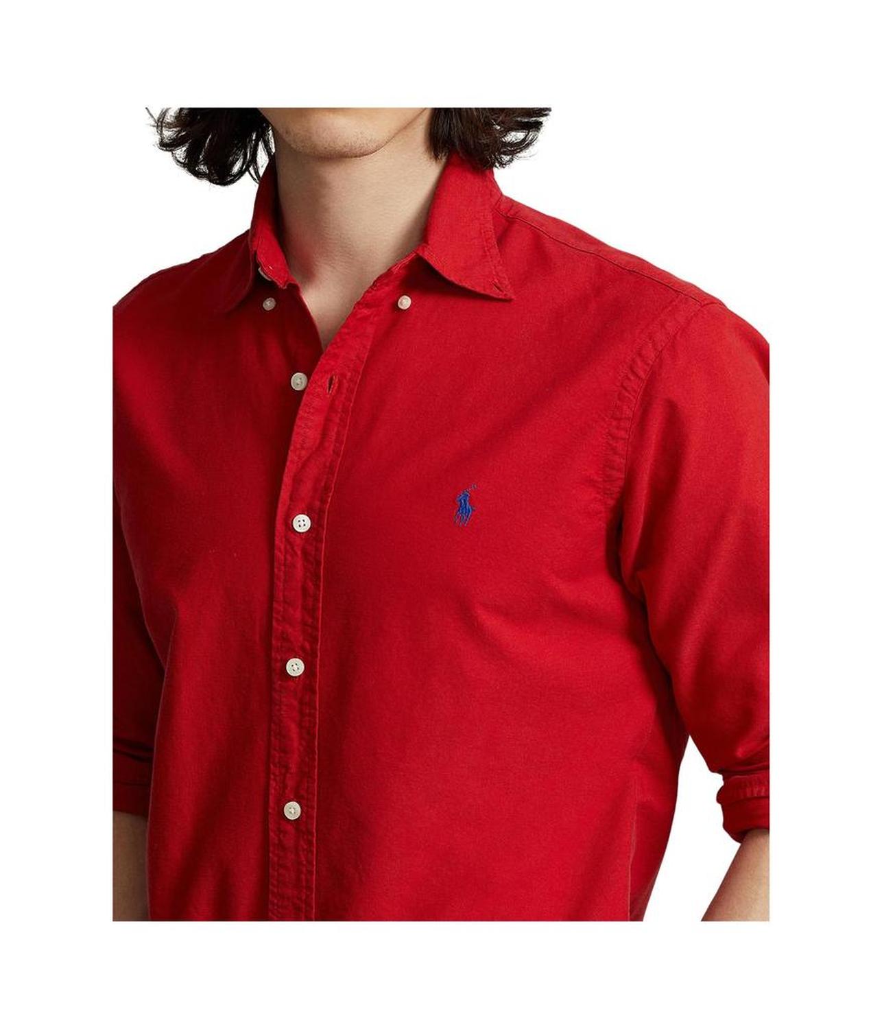 Classic Fit Garment-Dyed Oxford Shirt