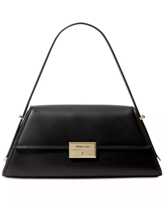 Ludlow Small Leather Convertible Shoulder Bag