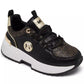 Little Girls Cosmo Logo Casual Sneakers from Finish Line
