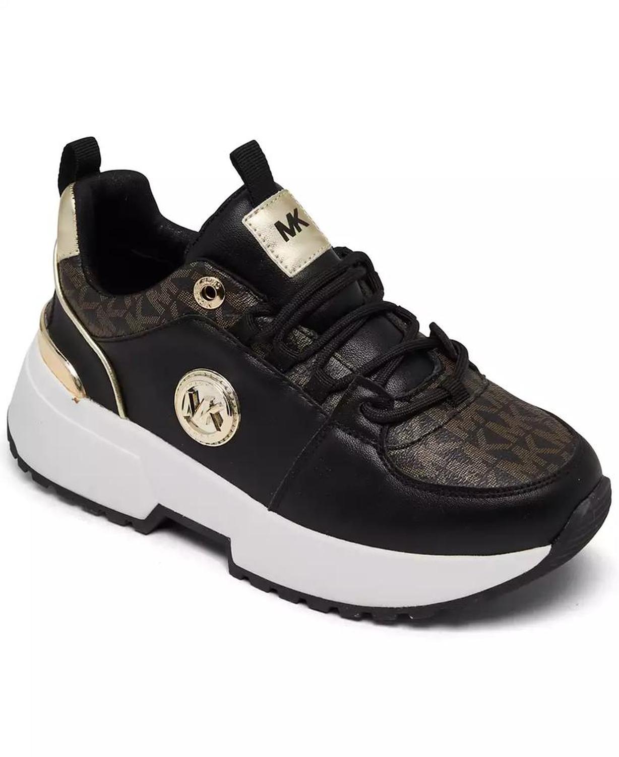 Little Girls Cosmo Logo Casual Sneakers from Finish Line