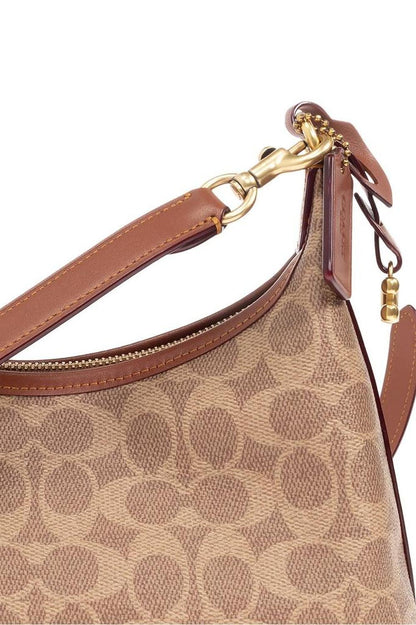 Coach Monogrammed Shoulder Bag