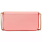 Serena Pop Trim Chain Leather Wallet