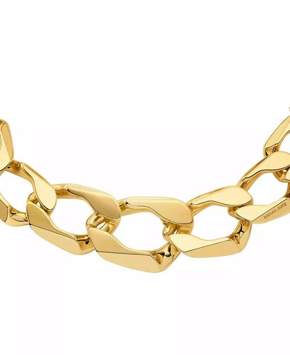 14K Gold Plated Link Necklace