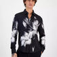 HUGO by Men's Ermo Slim-Fit Floral Check Button-Down Shirt