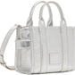 Silver 'The Metallic Leather Crossbody' Tote