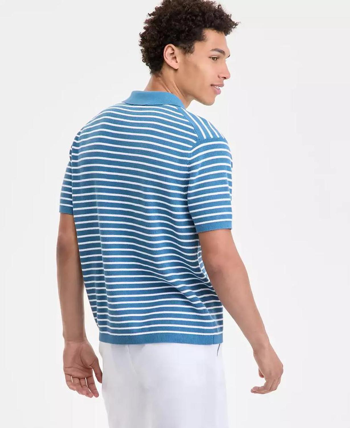 Men's Textured Stripe Shirt