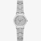 Petite Billie Frosted Silver-Tone Watch