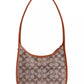 Originals Small Crystal Signature Jacquard Curve Zip Shoulder Bag