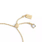 Faux Stone Signature C Pavé Heart Slider Bracelet