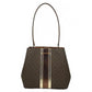 Medium Pratt Bucket Shoulder Bag In Brown