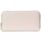 Taylor Leather Zip-Around Continental Wallet