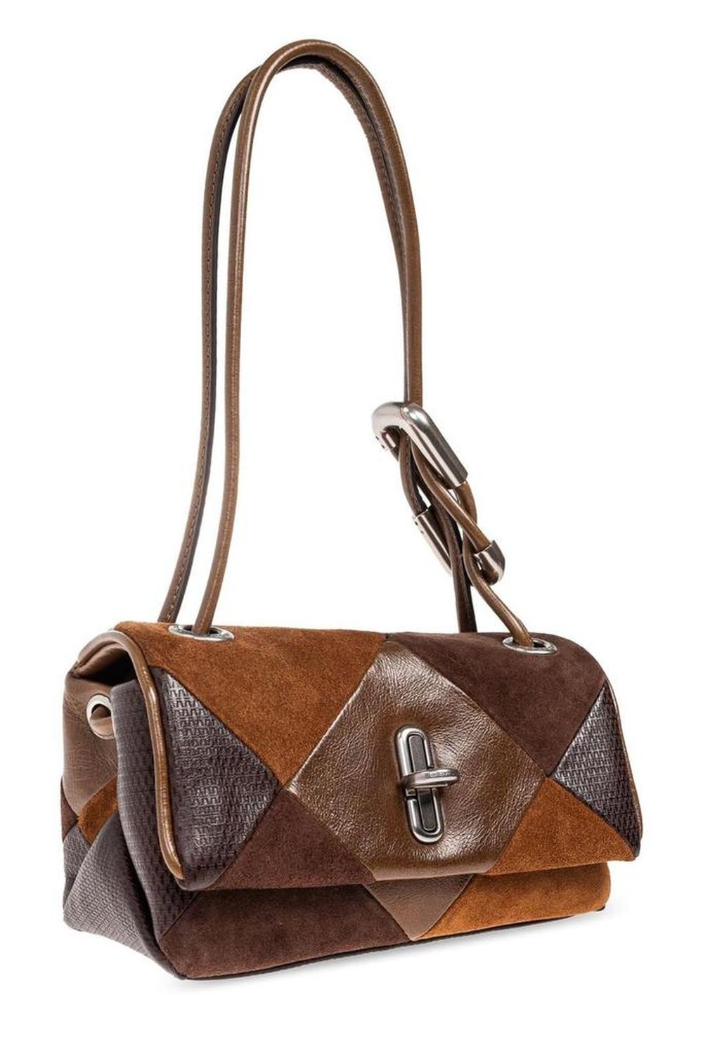 Marc Jacobs The Suede Mini Dual Shoulder Bag