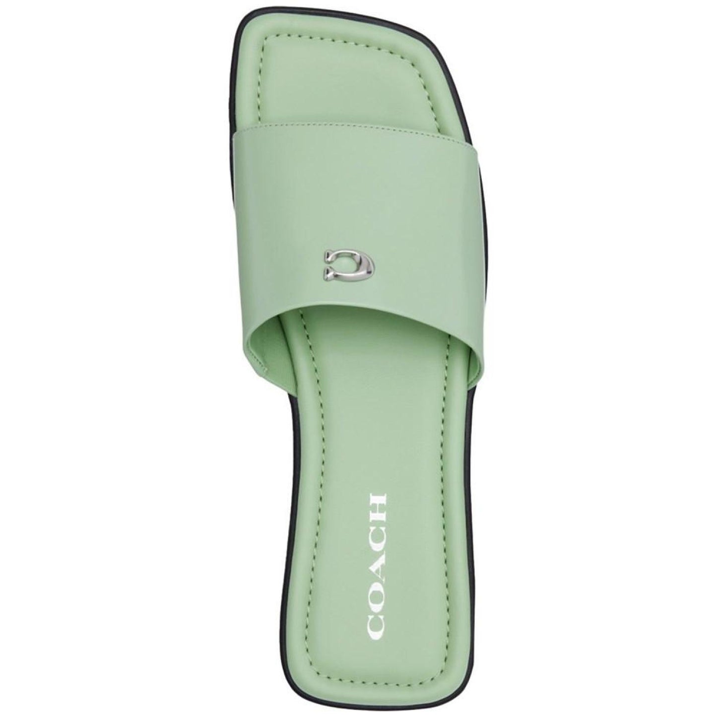 Women's Florence "C" Lug-Sole Slip-On Slide Flat Sandals