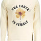 Gant Chic Beige Cotton Sweatshirt with Logo Print