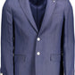 Gant Elegant Linen Blue Jacket for Men
