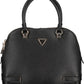 Guess Jeans Chic Black Guess Handbag with Contrasting Details