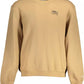 Guess Jeans Elevated Casual Beige Crew-Neck Sweatshirt