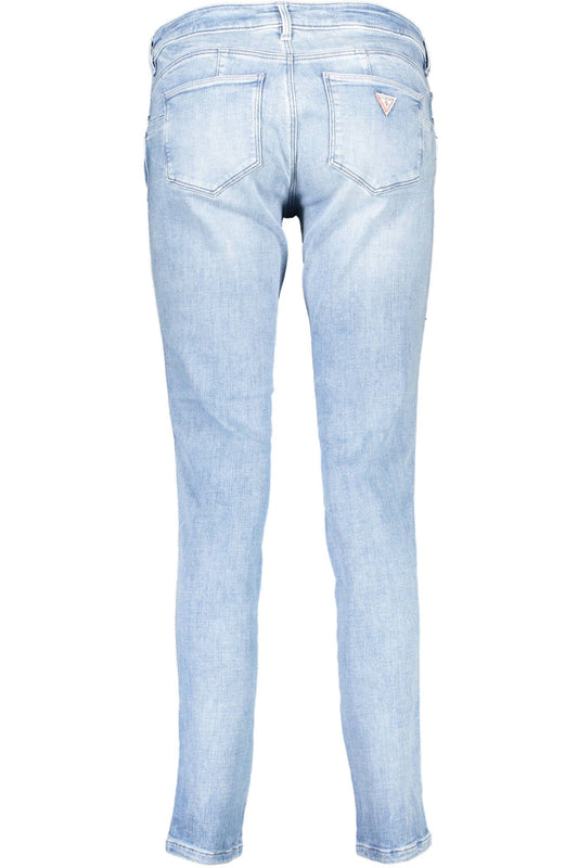 Guess Jeans Chic Skinny Mid-Rise Light Blue Jeans