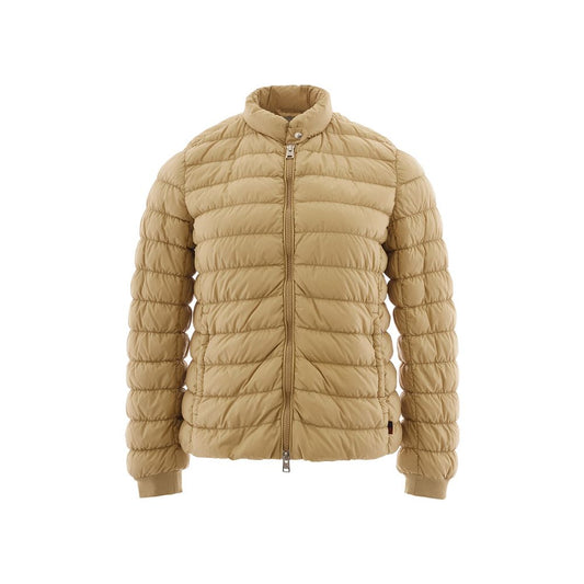 Woolrich Beige Elegance Polyamide Jacket
