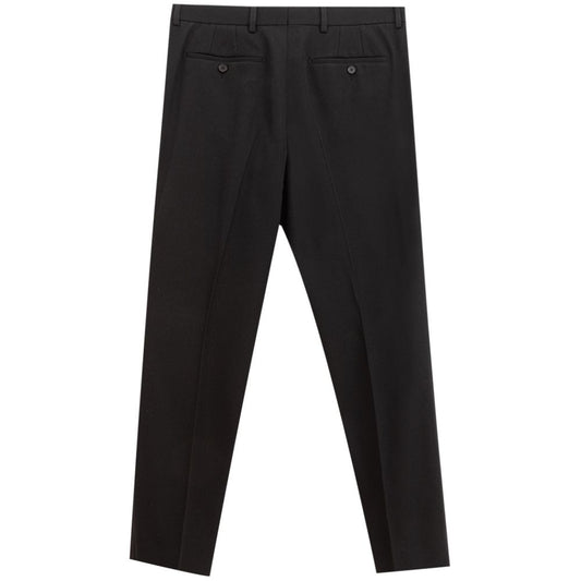 Burberry Chic Black Wool Trousers for Men