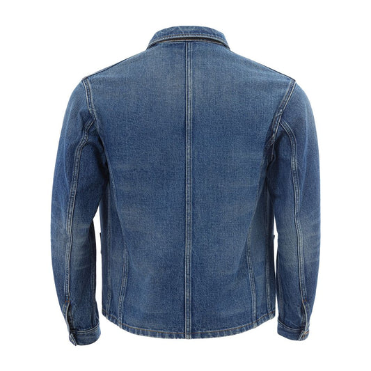 Tom Ford Elevated Denim Jacket in Multicolor Finesse