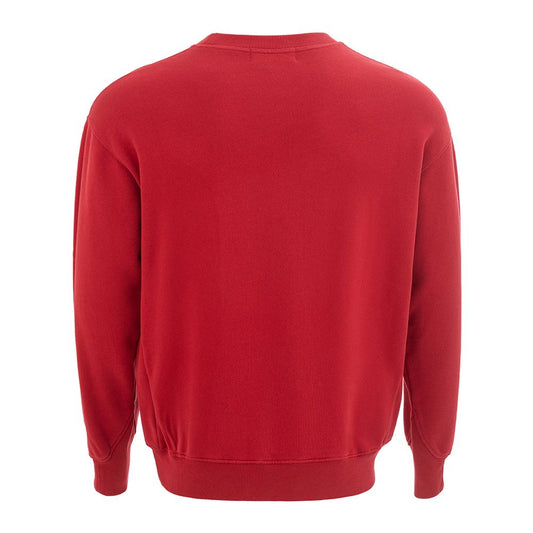 Ambush Crimson Knit Cotton Sweater