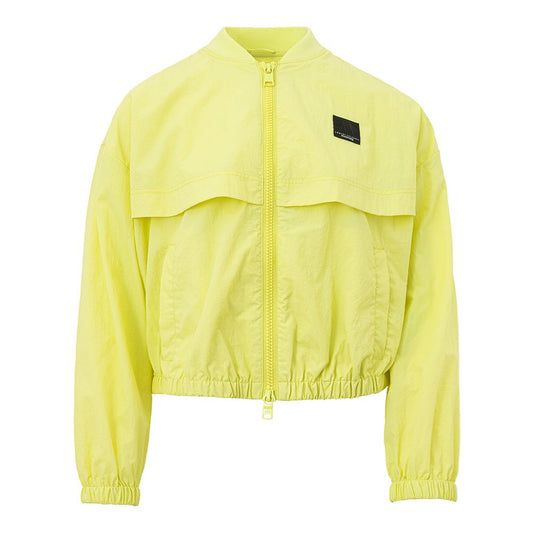 Armani Exchange Chic Yellow Polyamide Jacket